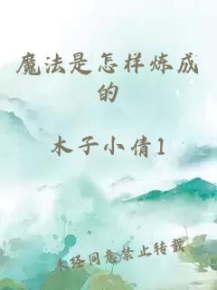 魔法是怎样炼成的